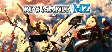 logo officiel de RPG MAKER MZ sur steam
